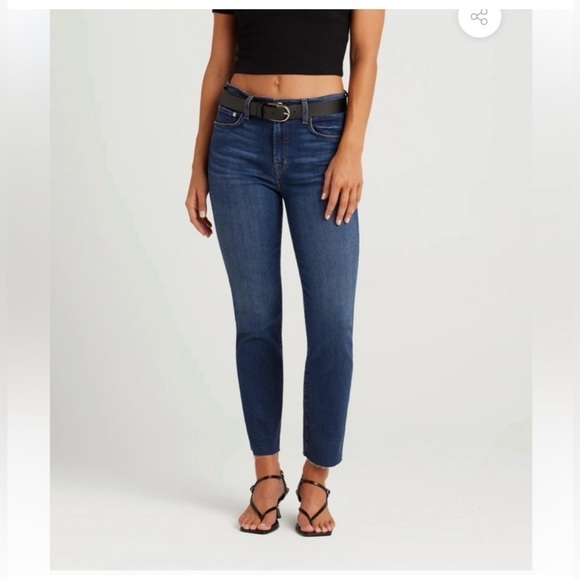 EDWIN BREE SLIM SKINNY Raw Hem Denim Jeans - Picture 1 of 12